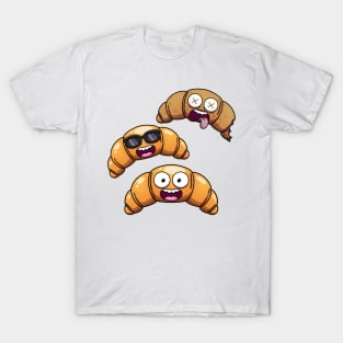 Funny Croissants T-Shirt